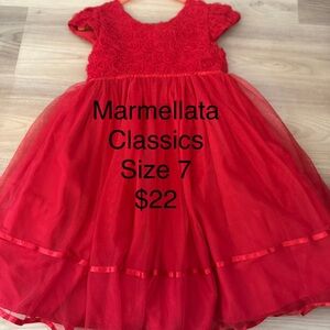 Marmellata Elegant Red Formal Dress